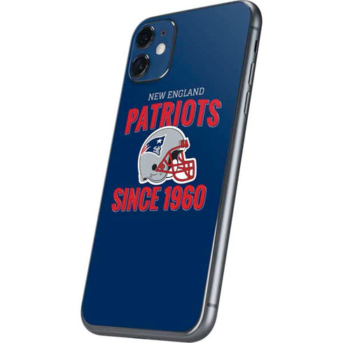 NFL New England Patriots Helmet iPhone 11 Skin